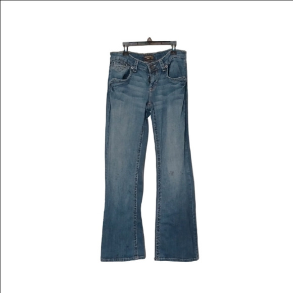 💙🏍Women's Blue Jeans Cute Pockets - Picture 4 of 15